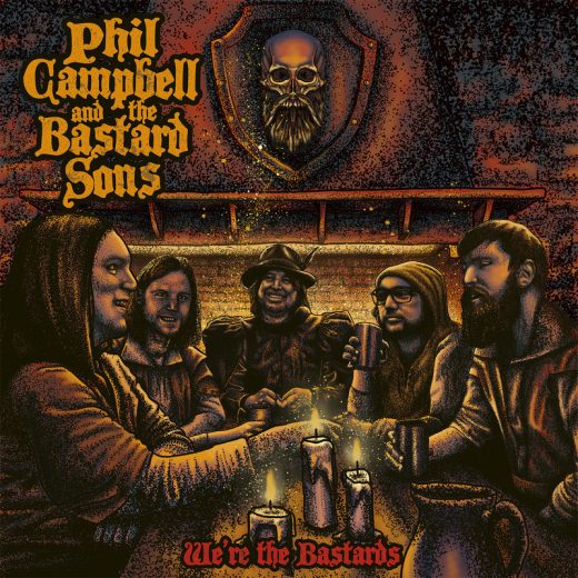 Phil Campbell & The Bastard Sons ‎- We're The Bastards (Digi CD)