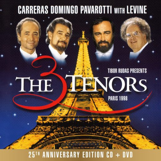 Pavarotti, Domingo, Carreras - The Three Tenors: Paris 1998: 25th Anniversary (CD+DVD)