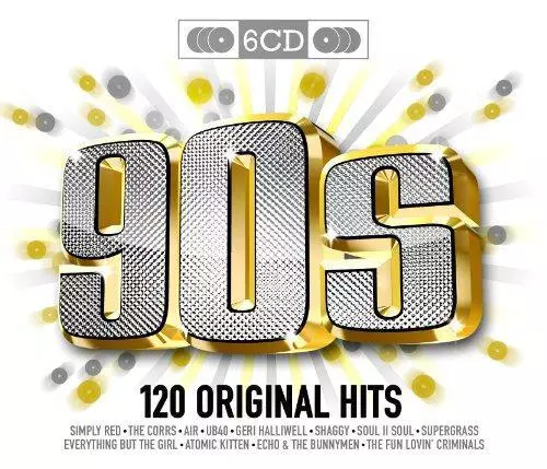 Various – Original Hits: 90s (6CD)