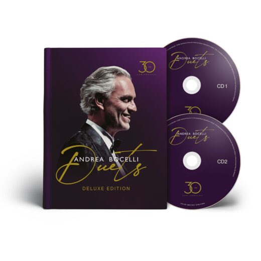 Andrea Bocelli - Duets: 30th Anniversary (Deluxe Hardcover Book 2CD)