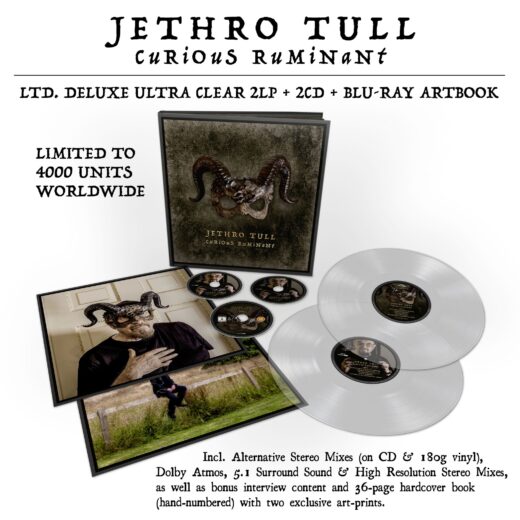 Jethro Tull - Curious Ruminant (Ultra Clear 2LP+2CD+Blu-ray Artbook)